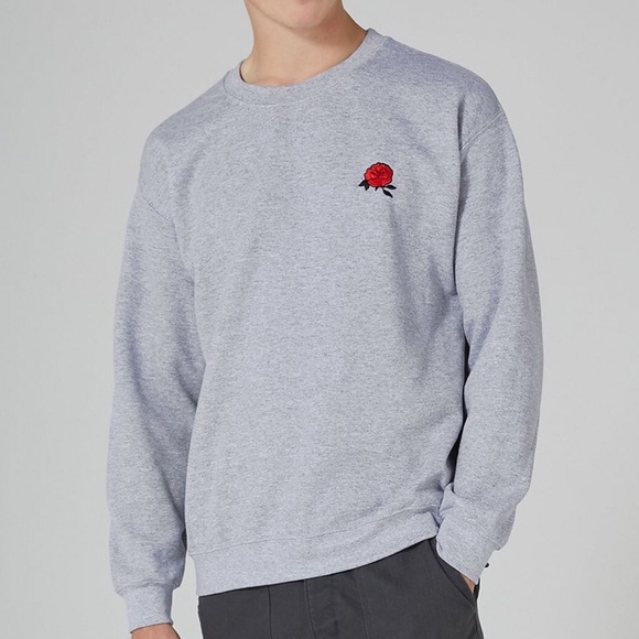 topman grey sweatshirt
